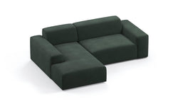 Hoekbank Nina links velvet