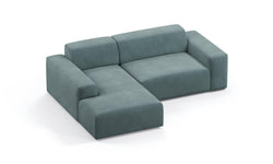 Hoekbank Nina links velvet