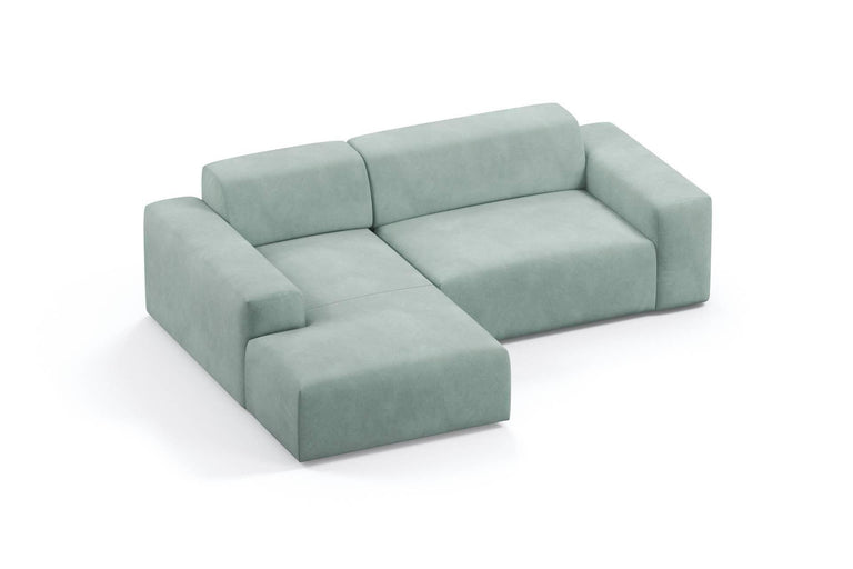 Hoekbank Nina links velvet