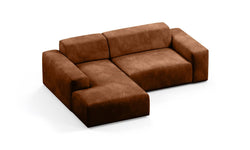 Hoekbank Nina links velvet