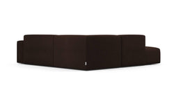 Hoekbank Nina Big links ribstof