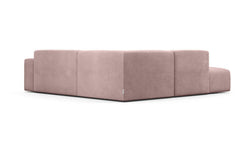 Hoekbank Nina Big links ribstof