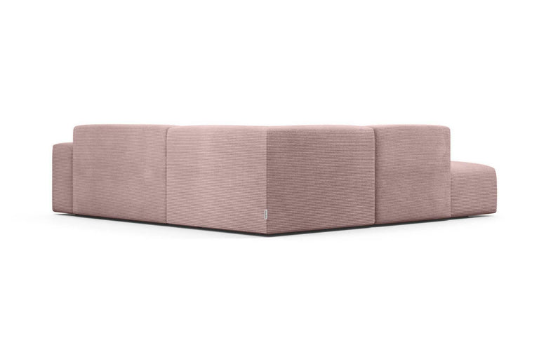 Hoekbank Nina Big links ribstof