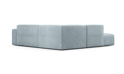 Hoekbank Nina Big links ribstof