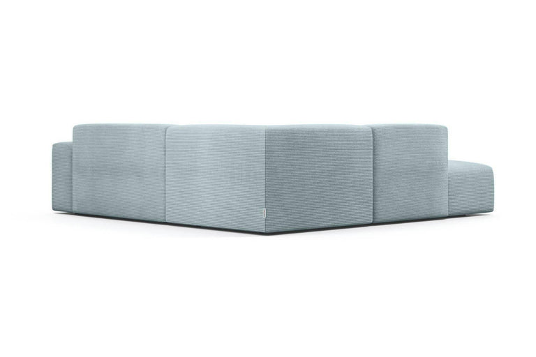 Hoekbank Nina Big links ribstof