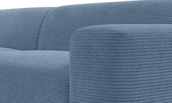 Hoekbank Nina Big rechts ribstof