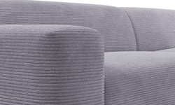 Hoekbank Nina Big links ribstof