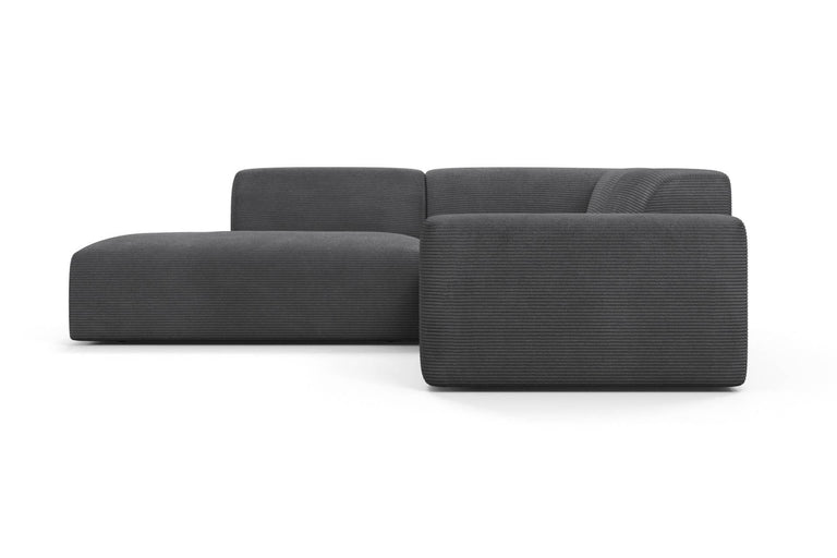 Hoekbank Nina Big links ribstof