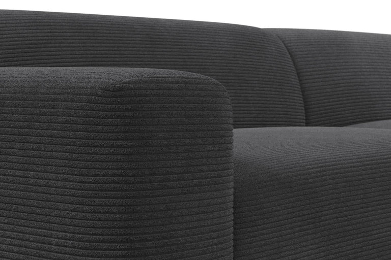 Hoekbank Nina Big links ribstof