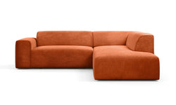 Hoekbank Nina Big rechts ribstof