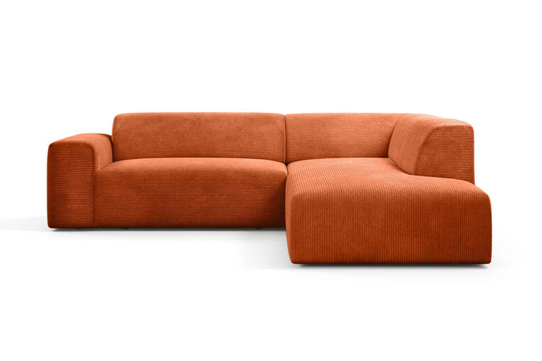 Hoekbank Nina Big rechts ribstof