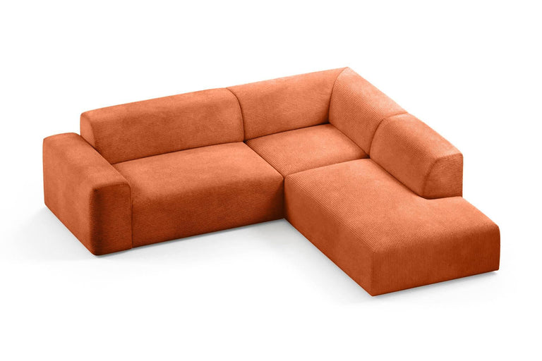 Hoekbank Nina Big rechts ribstof