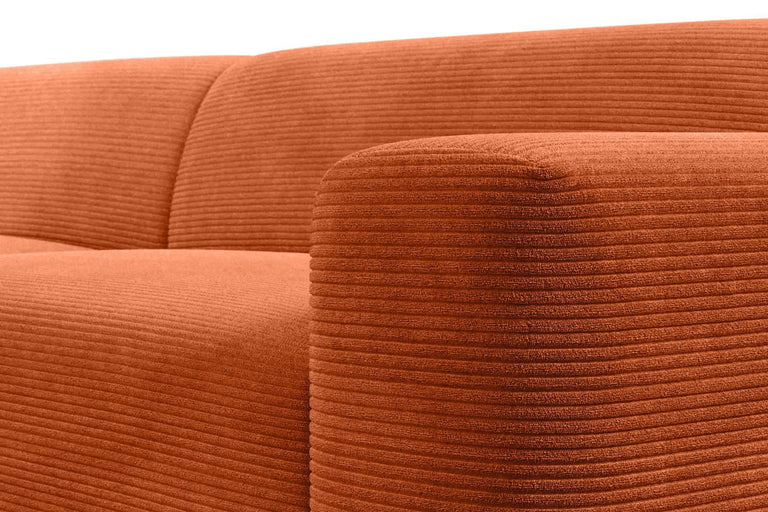 Hoekbank Nina Big rechts ribstof