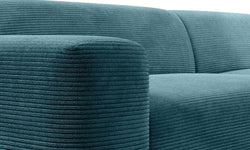 Hoekbank Nina Big links ribstof