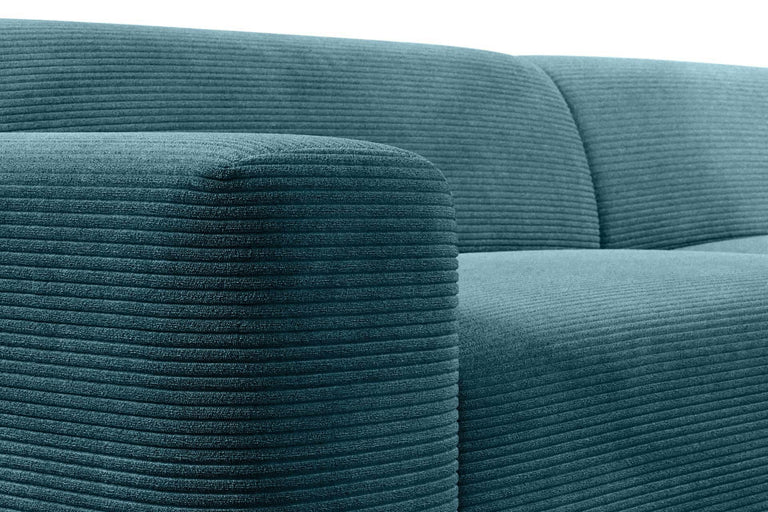 Hoekbank Nina Big links ribstof