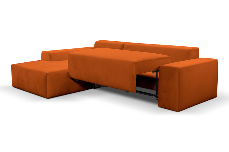 Hoekslaapbank Nina links velvet
