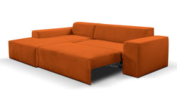 Hoekslaapbank Nina links velvet