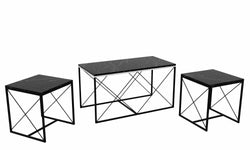 Set van 3 salontafels Defne