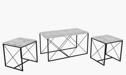 Set van 3 salontafels Defne