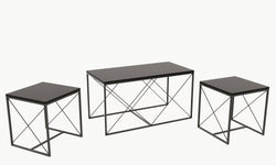 Set van 3 salontafels Defne