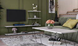 Set van salontafel en TV-meubel Epsiolon