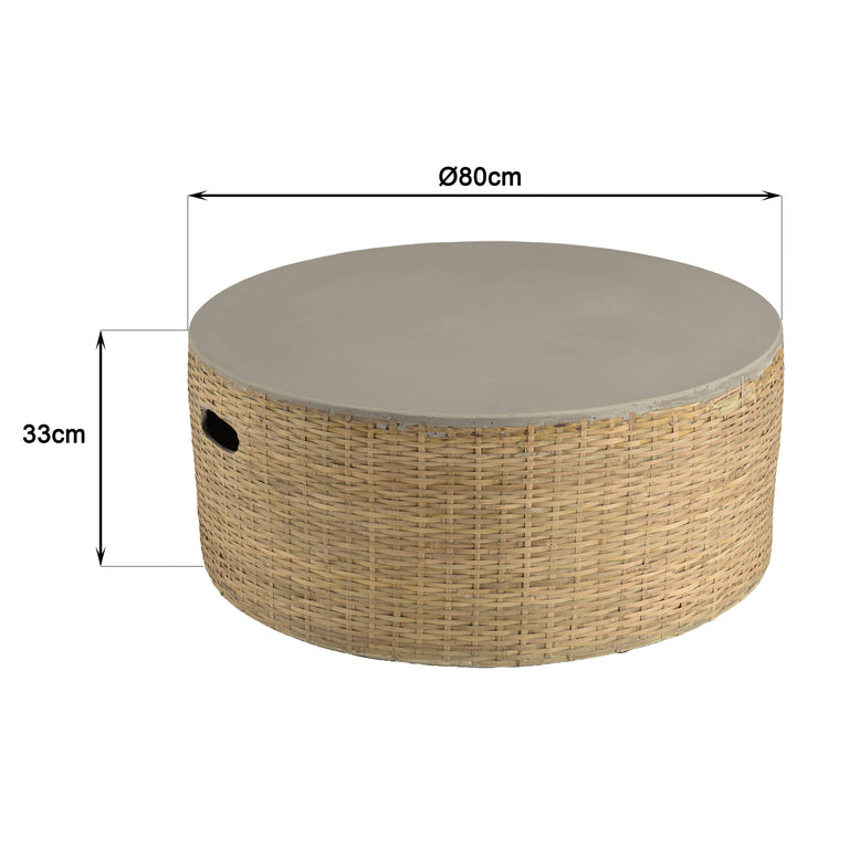Salontafel Hector in- & outdoor