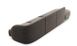 4-zitsbank Miley links-open chenille