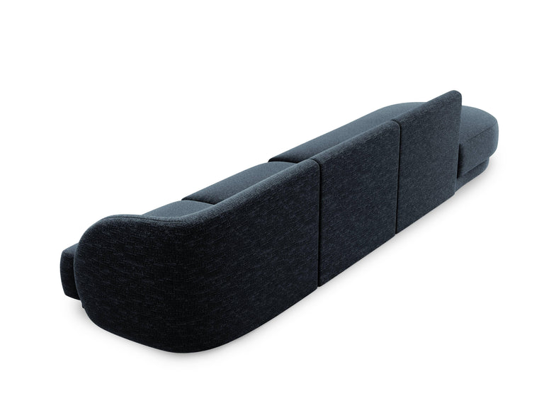 4-zitsbank Miley links-open chenille