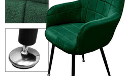 Set van 6 eetkamerstoelen Apollo