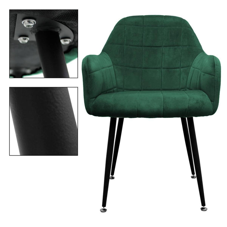 Set van 6 eetkamerstoelen Apollo