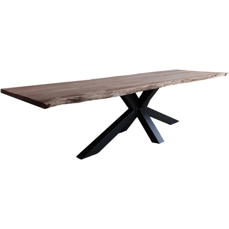 Onbehandelde eettafel Rockford acaciahout