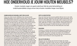 Onbehandelde eettafel Arleigh