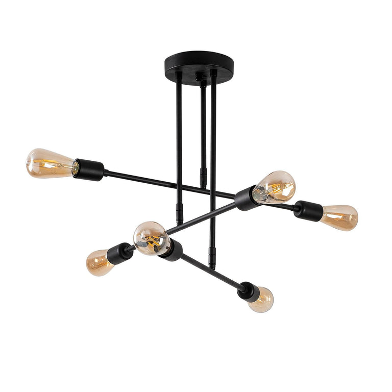 Glas hanglamp woonkamer Felien