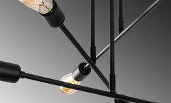 Glas hanglamp woonkamer Felien