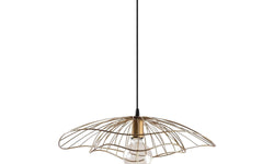 Design hanglamp eettafel goud Fien