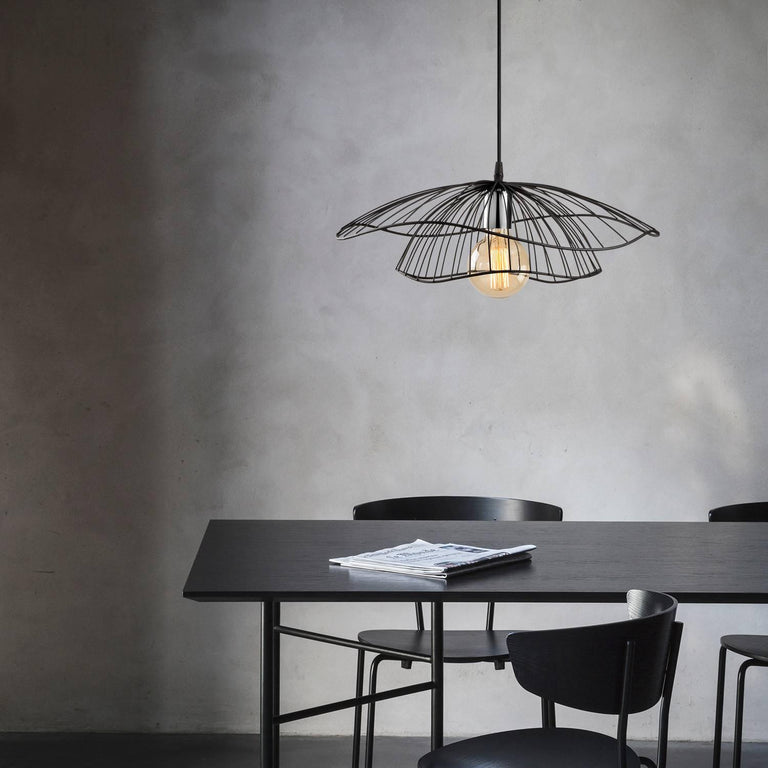 Zwarte hanglamp Fien metaal