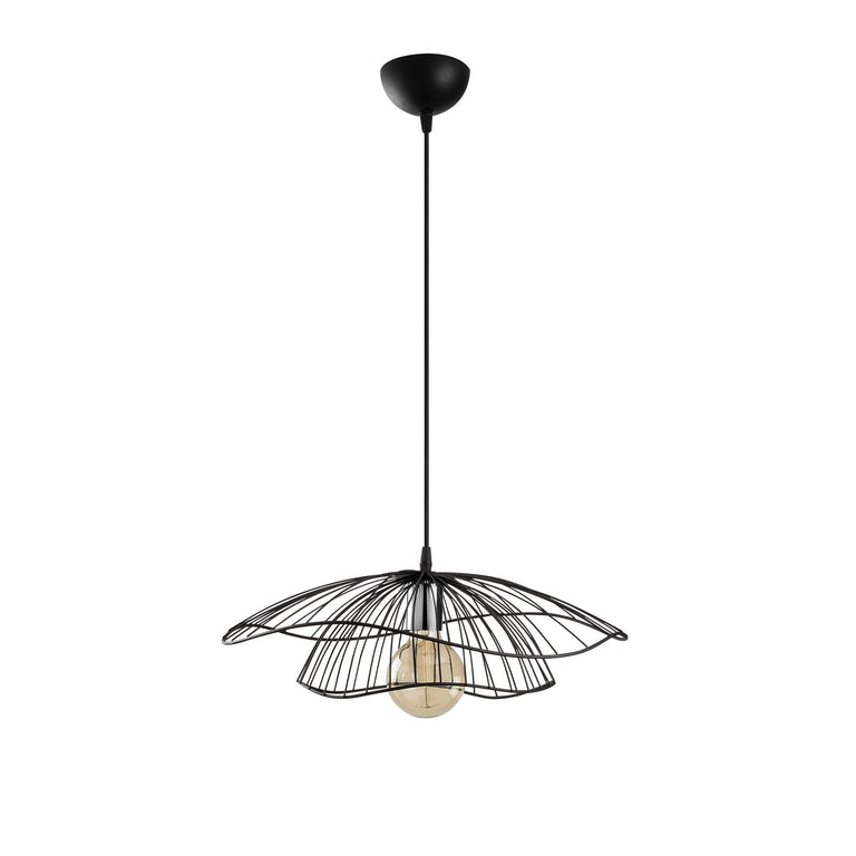 Zwarte hanglamp Fien metaal