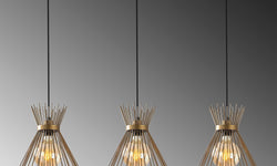 Hanglamp eettafel Mila 3-lichts