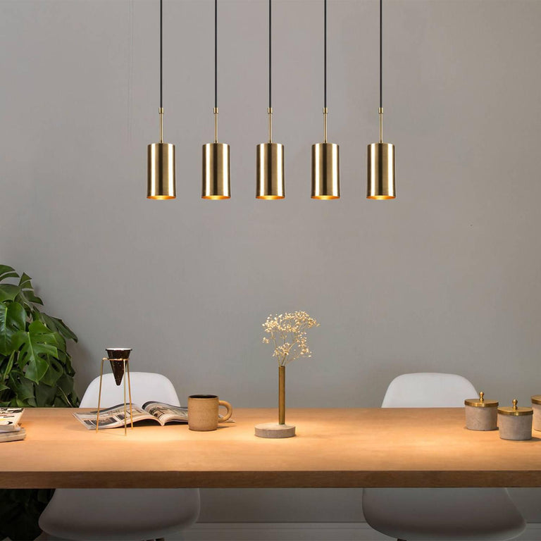 Hanglamp eettafel Oscar 5-lichts