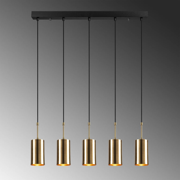 Hanglamp eettafel Oscar 5-lichts