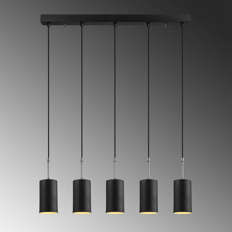 Hanglamp eettafel Oscar 5-lichts