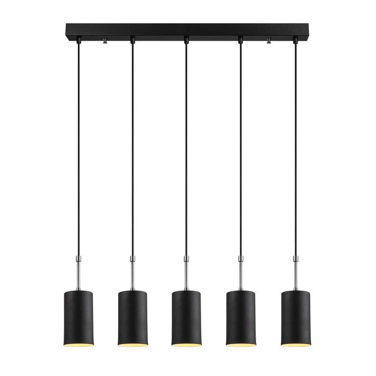 Hanglamp eettafel Oscar 5-lichts