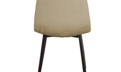 Set van 4 eetkamerstoelen Blossom velvet