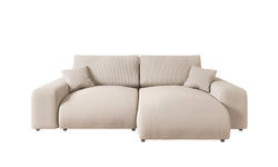 Hoekbank Safia rechts ribstof
