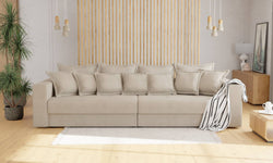 4-zitsbank Perdita microfibre