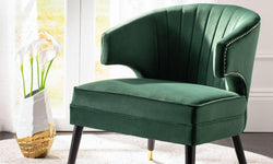 Fauteuil Stazia velvet