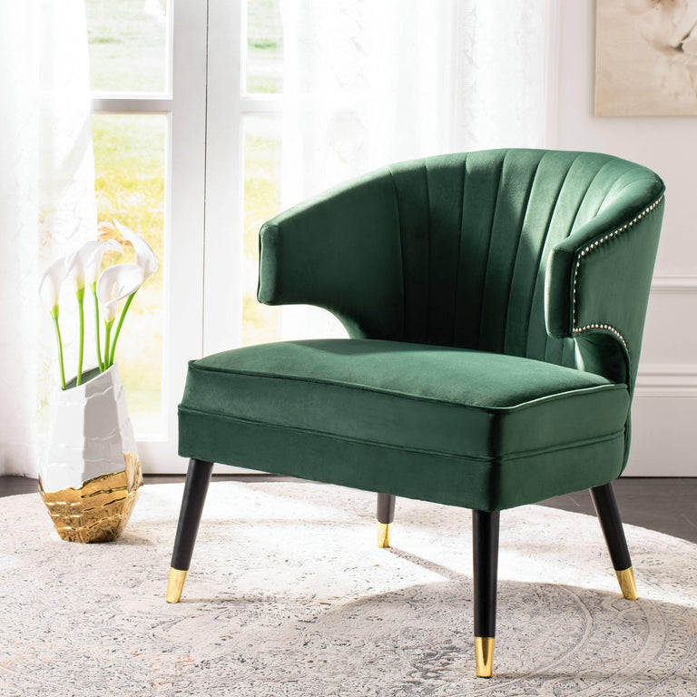 Fauteuil Stazia velvet