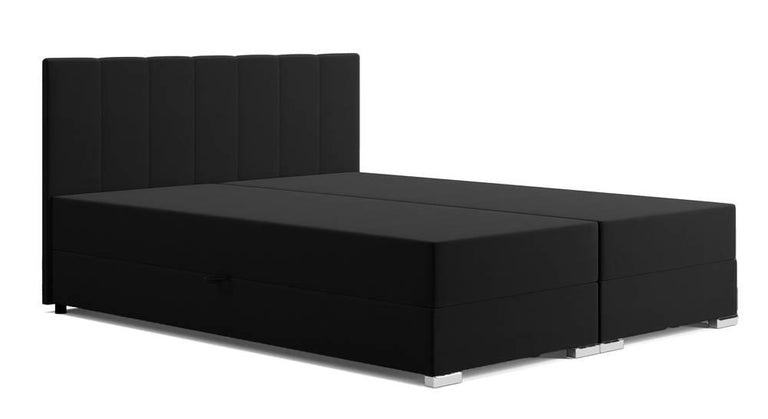 Boxspring Jaya 160x200 cm fluweel met opbergvak
