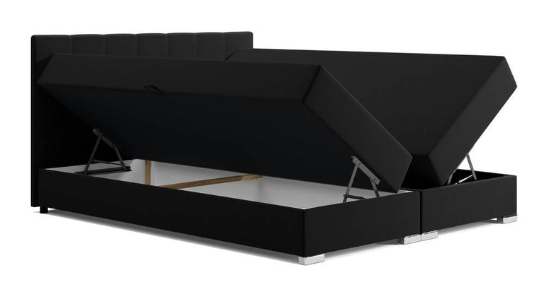 Boxspring Jaya 160x200 cm fluweel met opbergvak