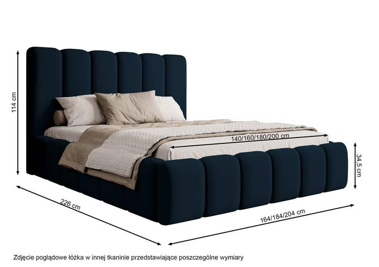 Bedframe Damask 180x200